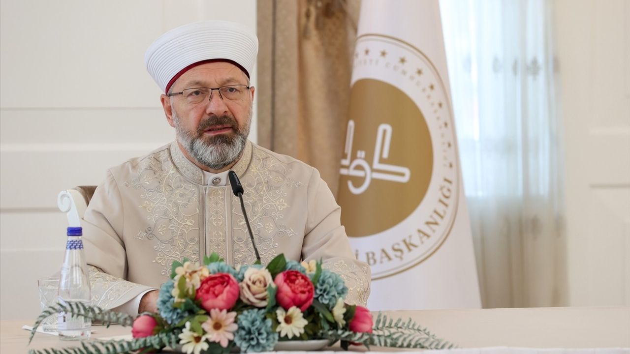 Diyanet İşleri Başkanı Erbaş'tan Hac Organizasyonu Açıklamaları
