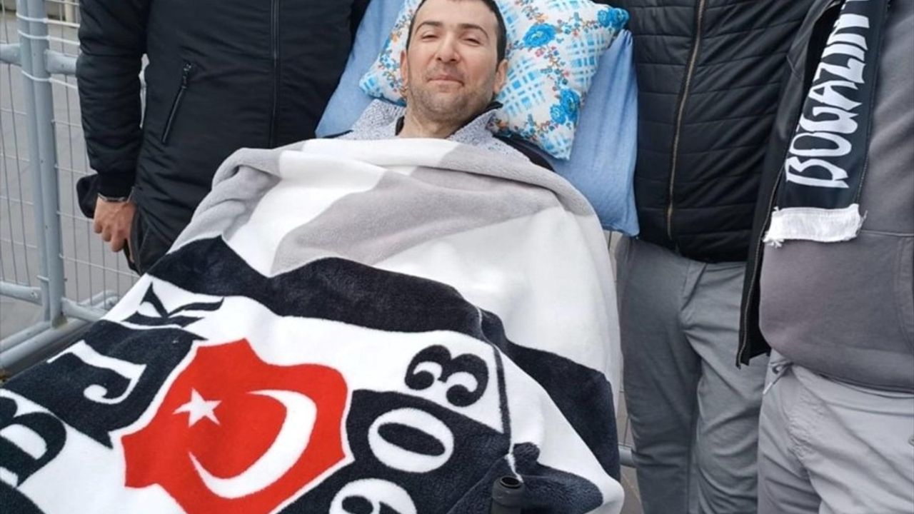 Engelli Beşiktaşlı Fanatikin Hayali Gerçekleşiyor