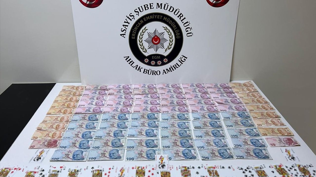 Erzincan'da Kumar Operasyonu: 13 Kişiye Cezaya