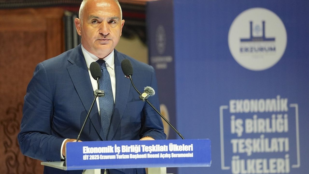 Erzurum, 2025 Turizm Başkenti Resmi Açılış Töreni