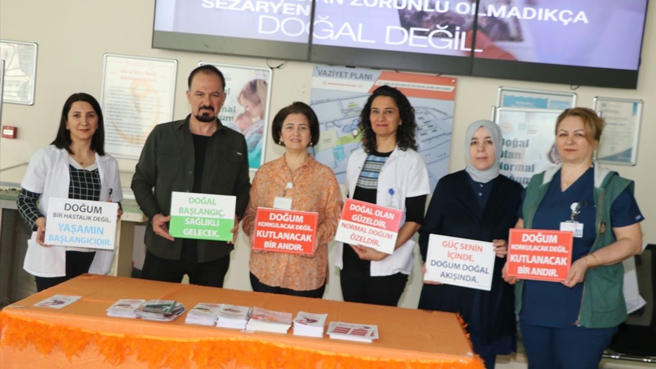 Erzurum Şehir Hastanesi'nde Normal Doğuma Teşvik Seferberliği