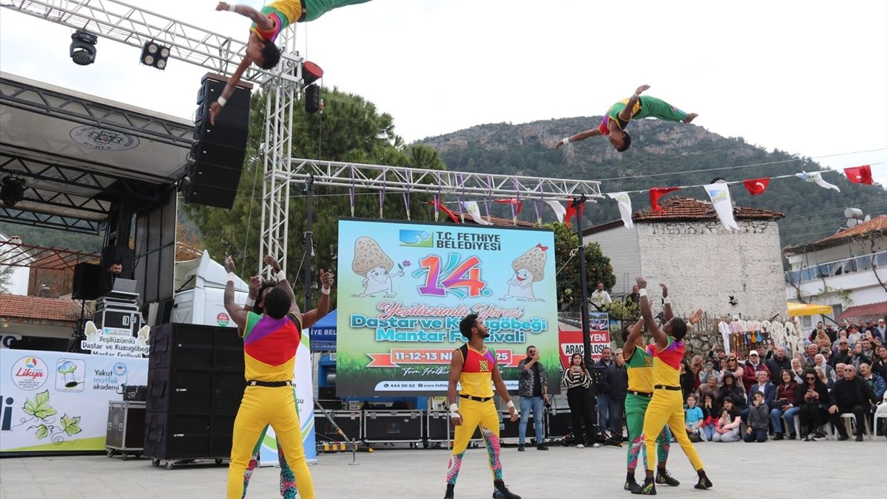 Fethiye'de 14. Dastar ve Kuzugöbeği Mantar Festivali Coşkuyla Başladı