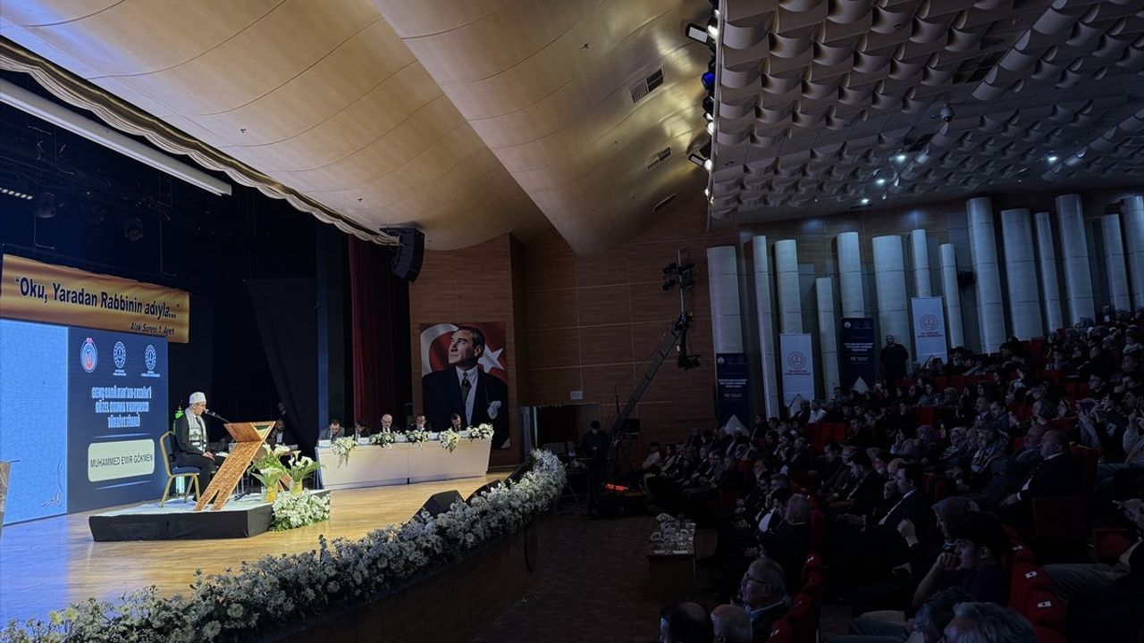 Genç Sada Kur'an-ı Kerim'i Güzel Okuma Yarışması Türkiye Finali Antalya'da Gerçekleşti