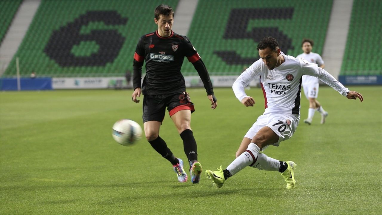Geosis Boluspor, Fatih Karagümrük'ü 1-0 Geçti