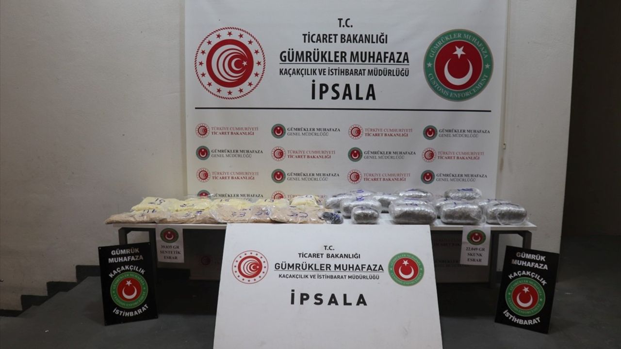 Gümrük Ekibinden Uyuşturucu Operasyonu: 182 Kilogram Ele Geçirildi