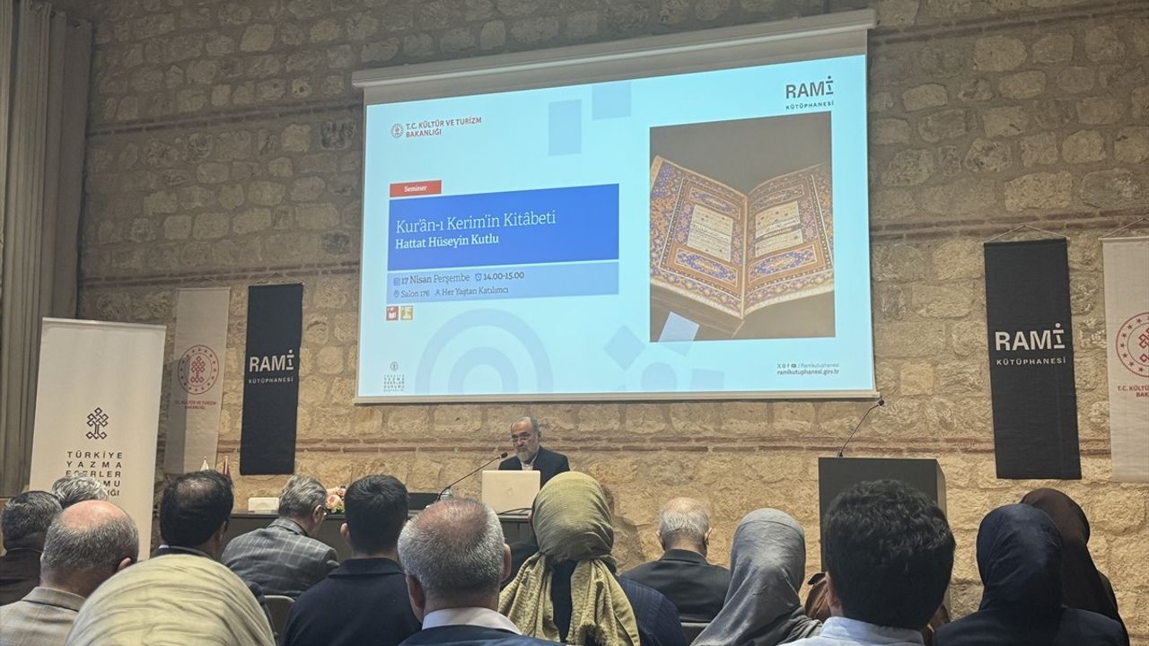 Hattat Hüseyin Kutlu'dan 'İstanbul Mushafı' Açıklamaları
