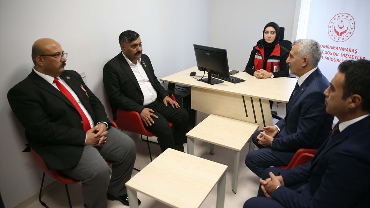 Kahramanmaraş'ta Şehit Yakını ve Gazi Destek Birimi Kuruldu