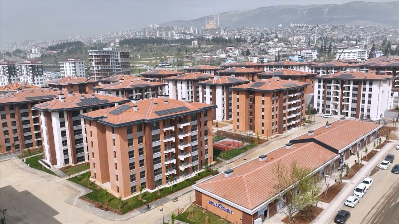 Kahramanmaraş'taki Ebrar Sitesi Yerine 775 Yeni Konut İnşa Edildi