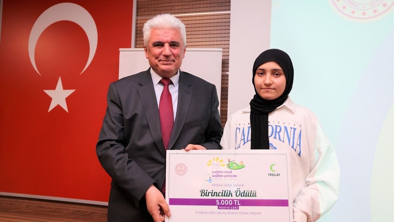 Kastamonu'da Sağlıklı Nesil Yarışması Ödülleri Sahiplerini Buldu