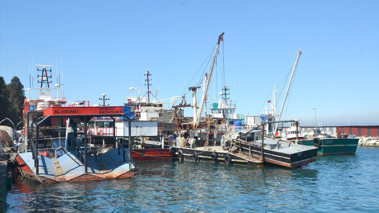 Kocaeli Balıkçıları Av Yasağı ile Bakım Sürecine Girdi