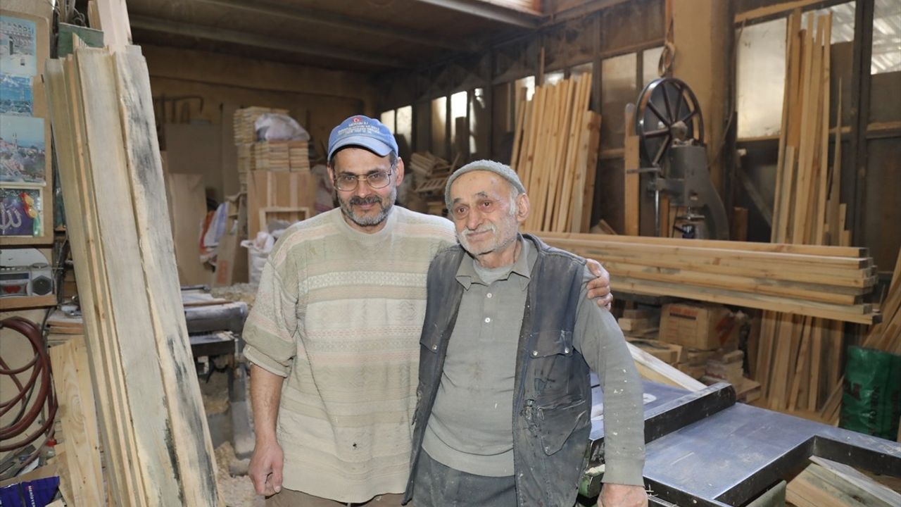 Marangoz Ustası Ali Türk'ün 55 Yıllık Yolculuğu