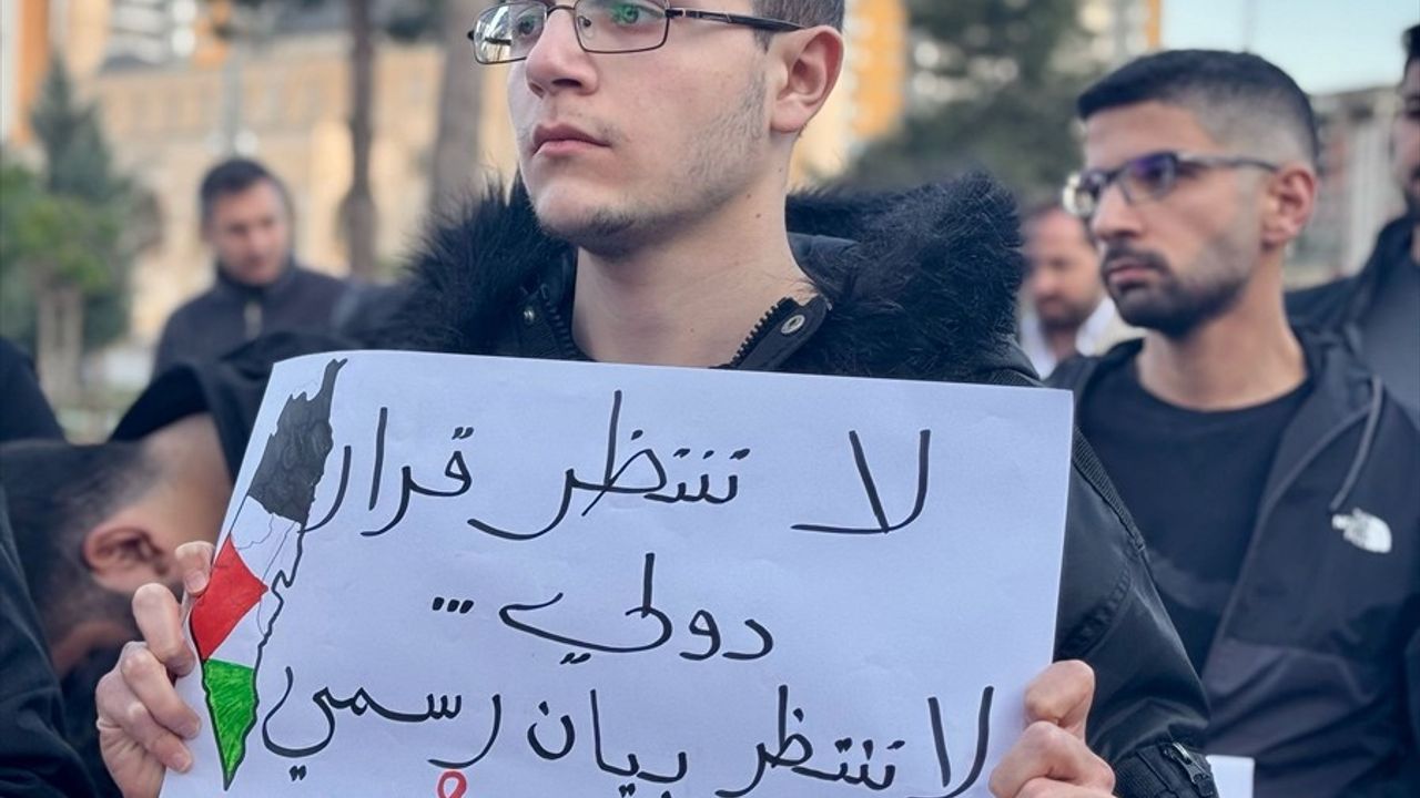 Mardin'de Gazze Saldırılarına Karşı Protesto Düzenlendi