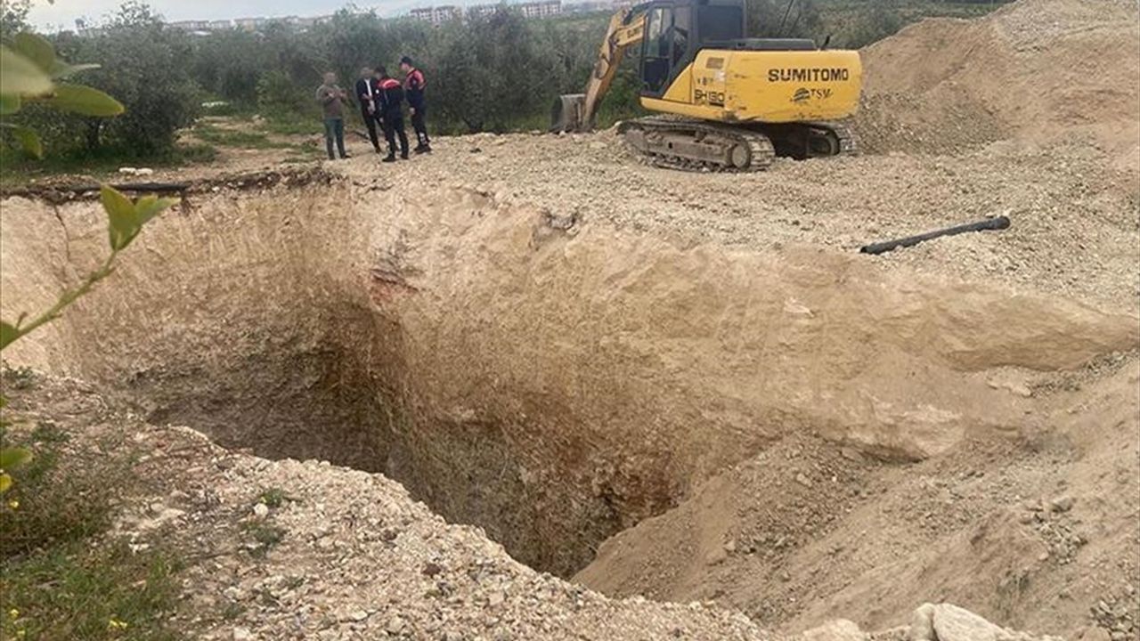 Mersin'de Kaçak Kazı Operasyonu