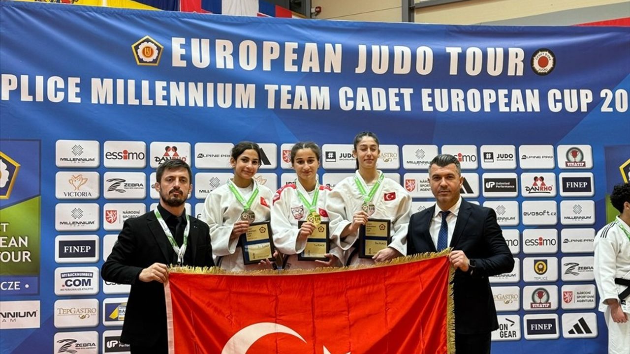 Milli Judocular Avrupa Kupası'ndan Madalyalarla Döndü