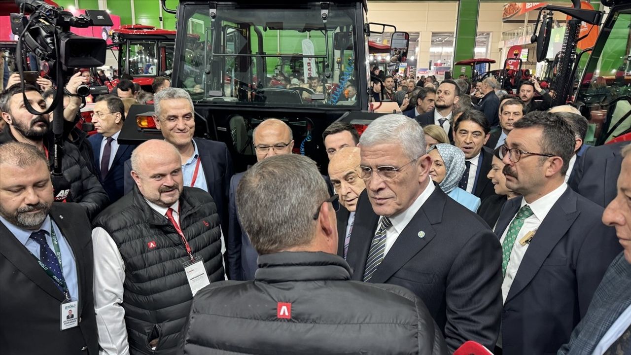 Müsavat Dervişoğlu'ndan Tarım Fuarı ve Konya Ziyareti