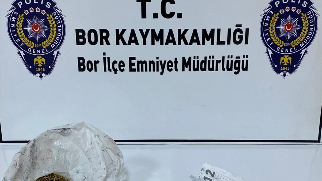 Niğde'de Uyuşturucu Operasyonunda 2 Tutuklama
