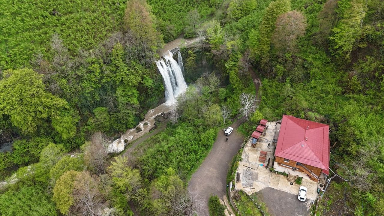 Ohtamış Şelalesi'nin İlkbahar Canlanışı