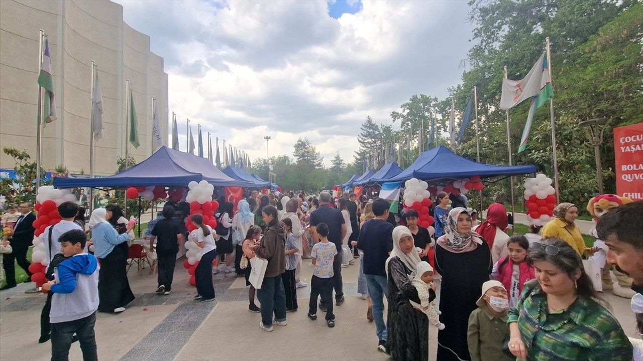 Özbekistan'da 23 Nisan Coşkusu