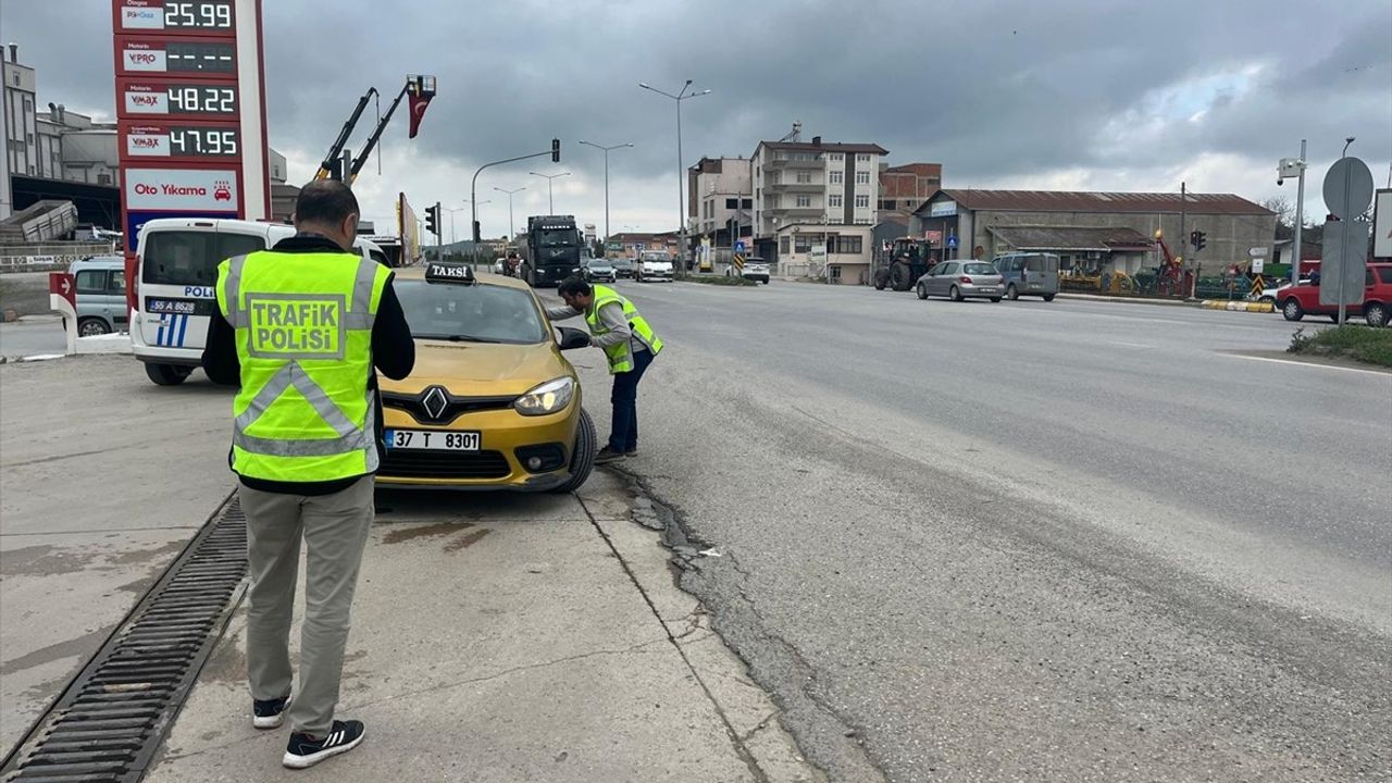 Samsun'da Bayram Süresince Trafik Denetimleri Artırıldı