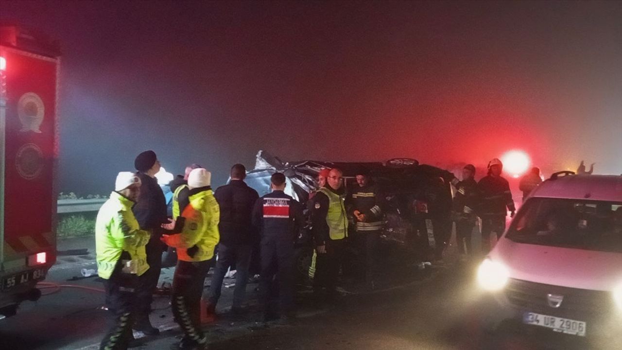 Samsun'da Feci Kaza: 5 Hayatını Kaybetti