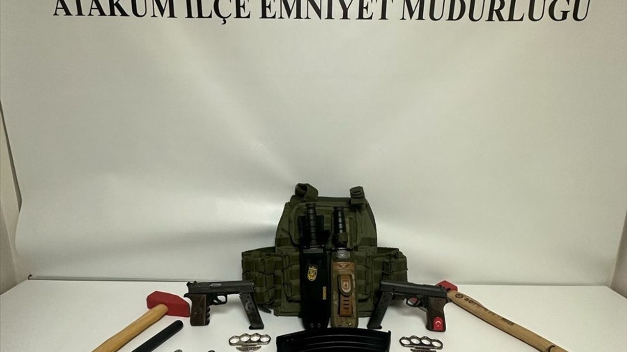 Samsun'da Operasyon: Çelik Yelek ve Silah Ele Geçirildi