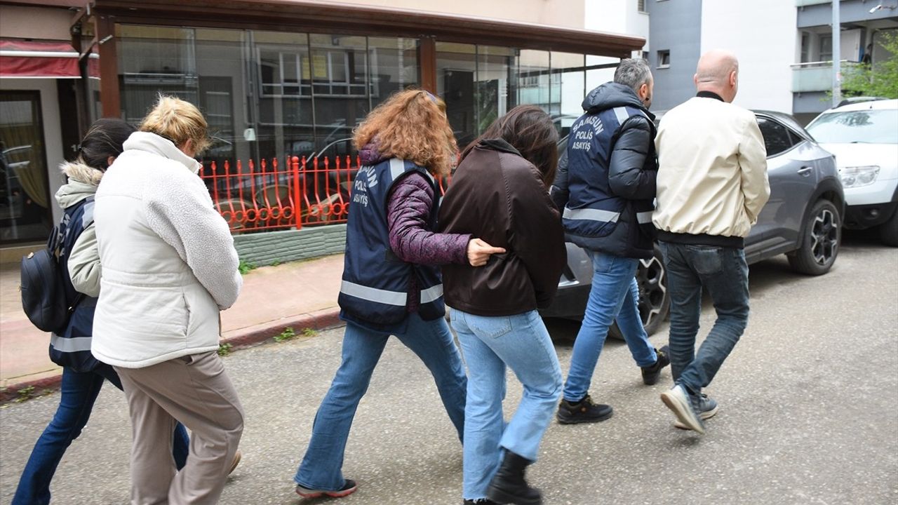 Samsun Merkezli Araç Operasyonu: 50 Şüpheli Gözaltında