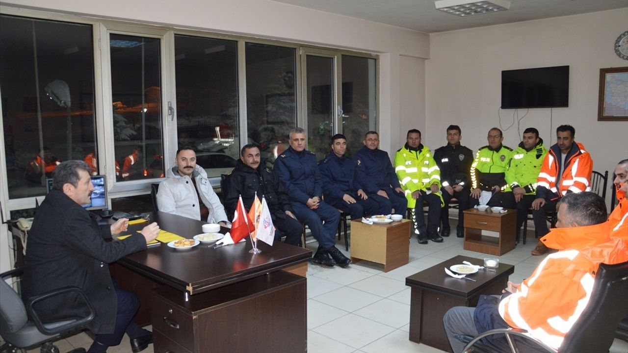 Samsun Valisi Tavlı'dan Kara Yoluna İnceleme