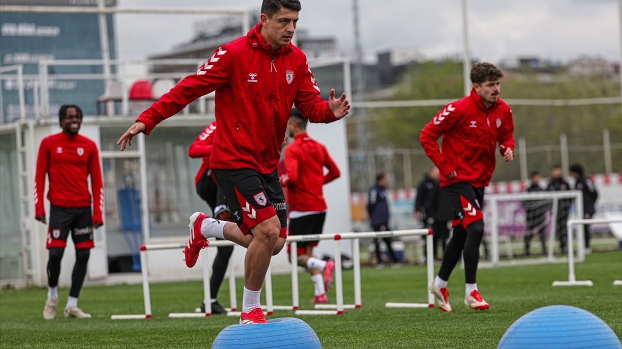 Samsunspor Galatasaray Maçı Hazırlıkları Devam Ediyor