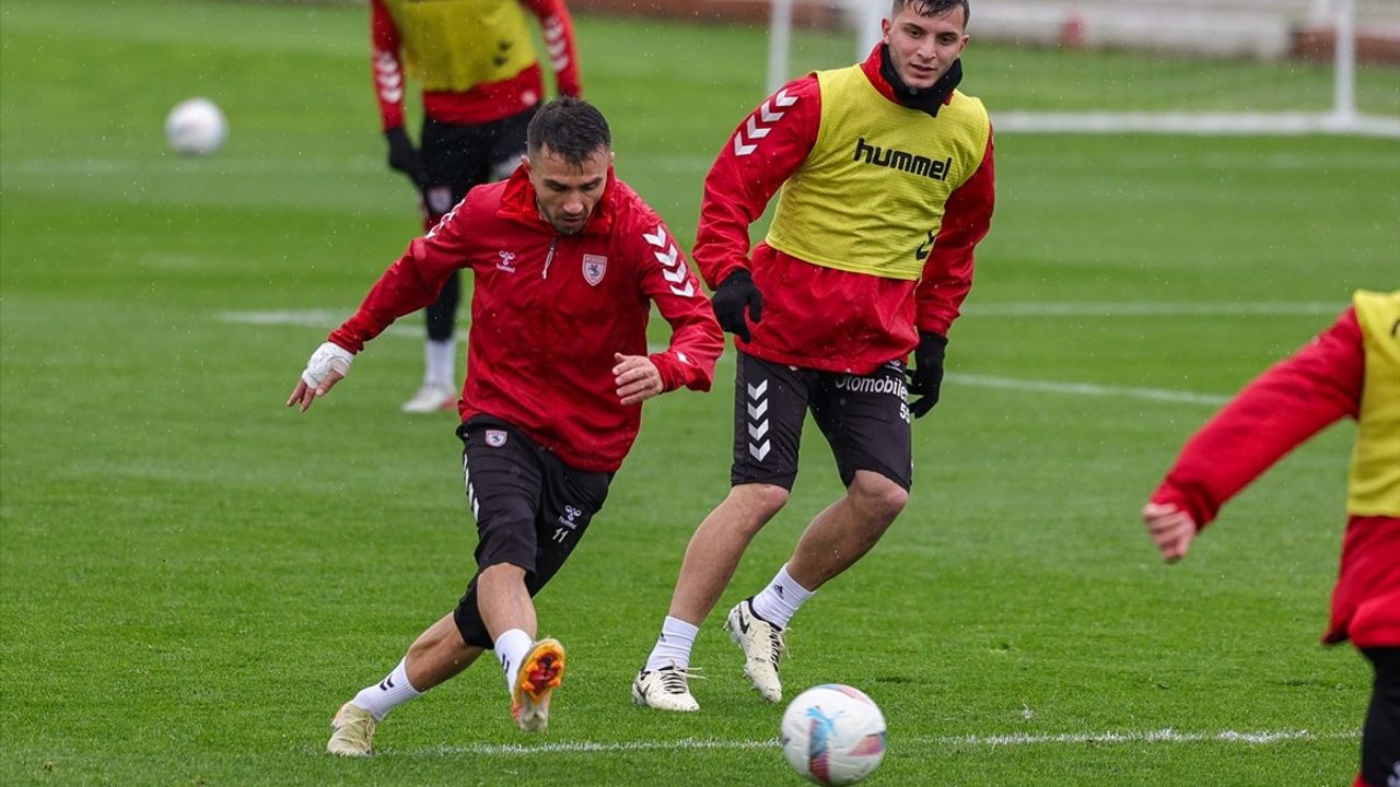 Samsunspor'un Galatasaray Maçı Hazırlıkları Devam Ediyor