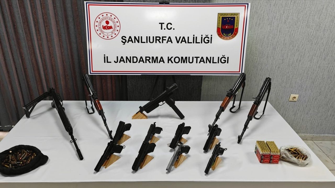 Şanlıurfa'da Silah Kaçakçılığı Operasyonu: 22 Gözaltı