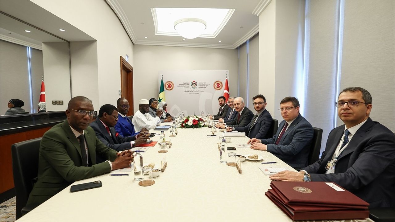 TBMM Başkanı Kurtulmuş, Senegal Meclis Başkanı ile Görüştü