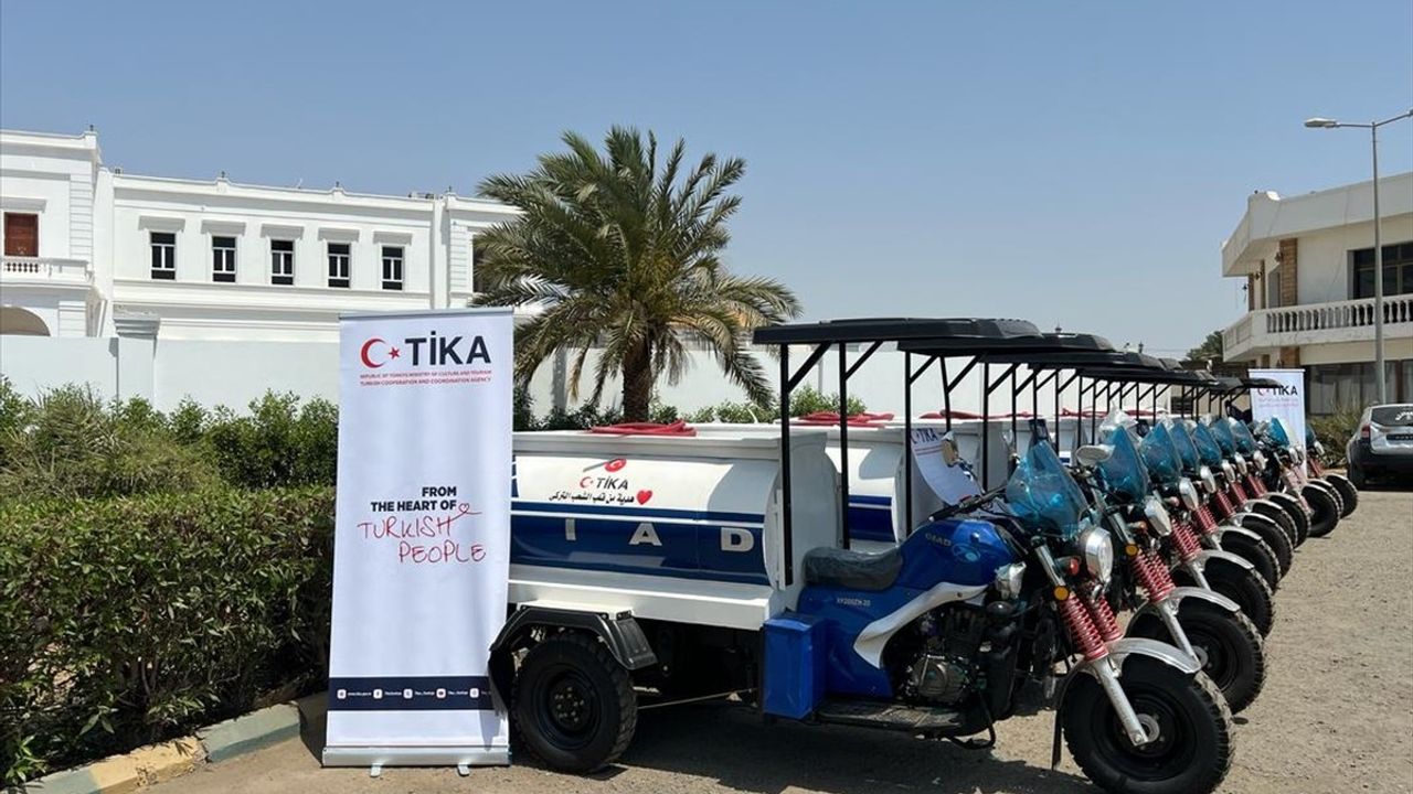 TİKA, Sudan'da Su Tankeri Yardımı