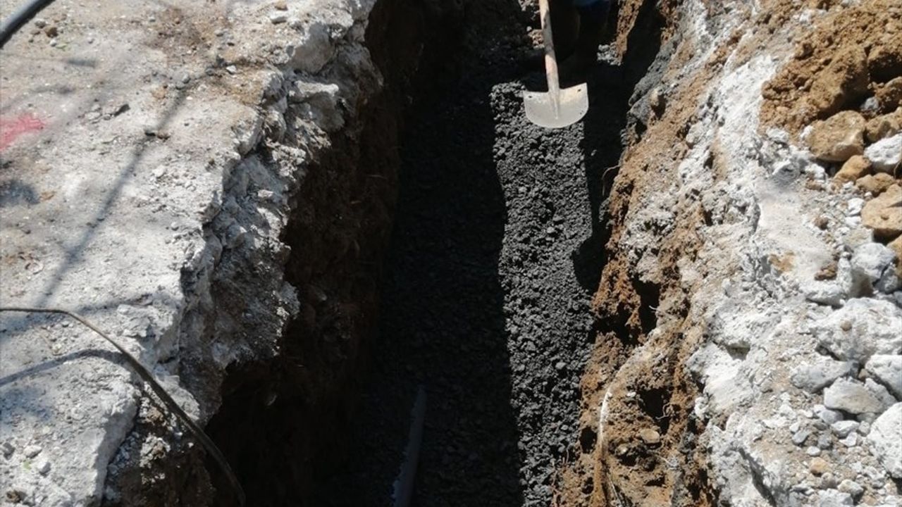 Trabzon'da Ana Su Hattı Patladı