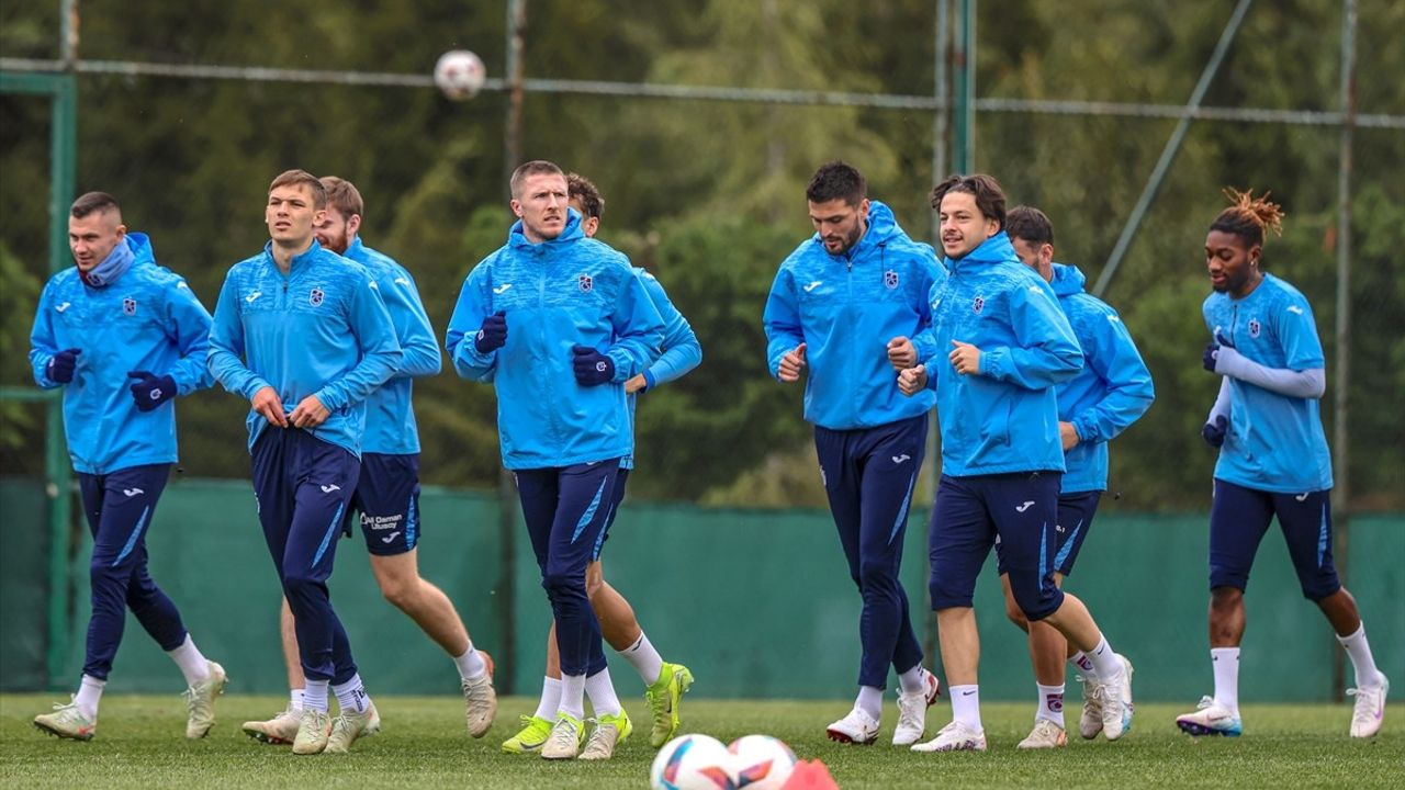 Trabzonspor Çaykur Rizespor Maçı Hazırlıklarına Devam Ediyor