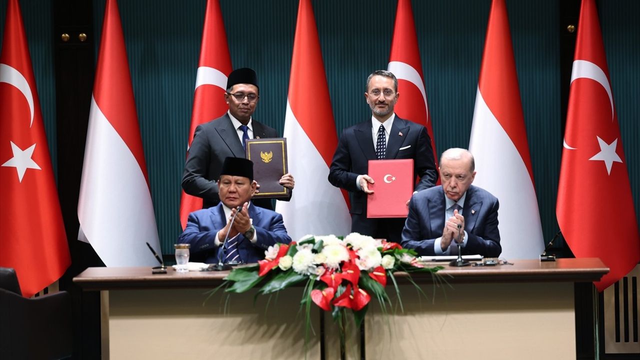Türkiye ve Endonezya Arasında Üç Yeni Anlaşma İmzalandı