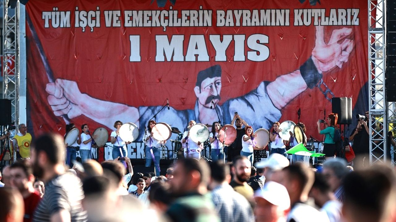 1 Mayıs Emek ve Dayanışma Günü Adana, Mersin ve Hatay'da Coşkuyla Kutlandı