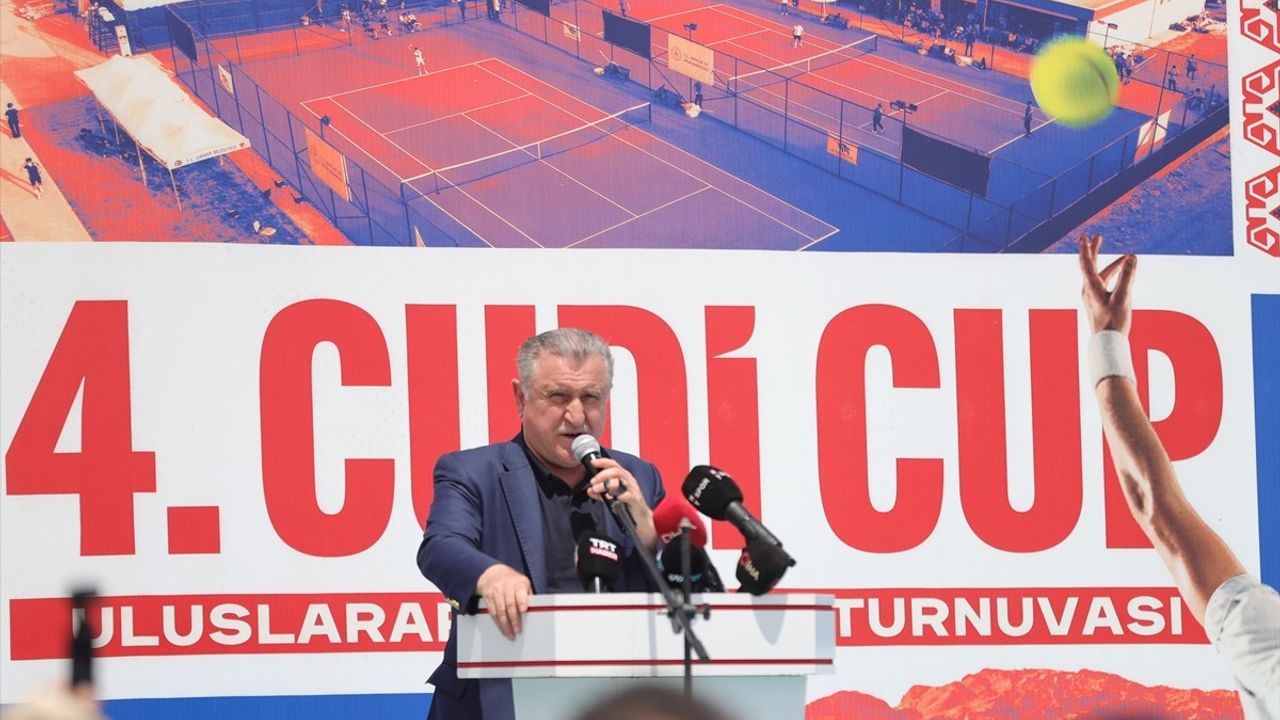 4. Uluslararası Cudi Cup Tenis Turnuvası'nda Heyecan Dorukta