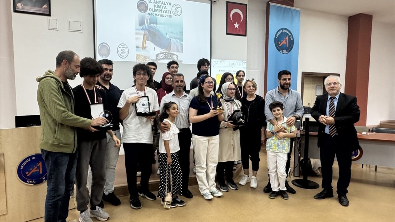 8. Antalya Kimya Olimpiyatı Düzenlendi