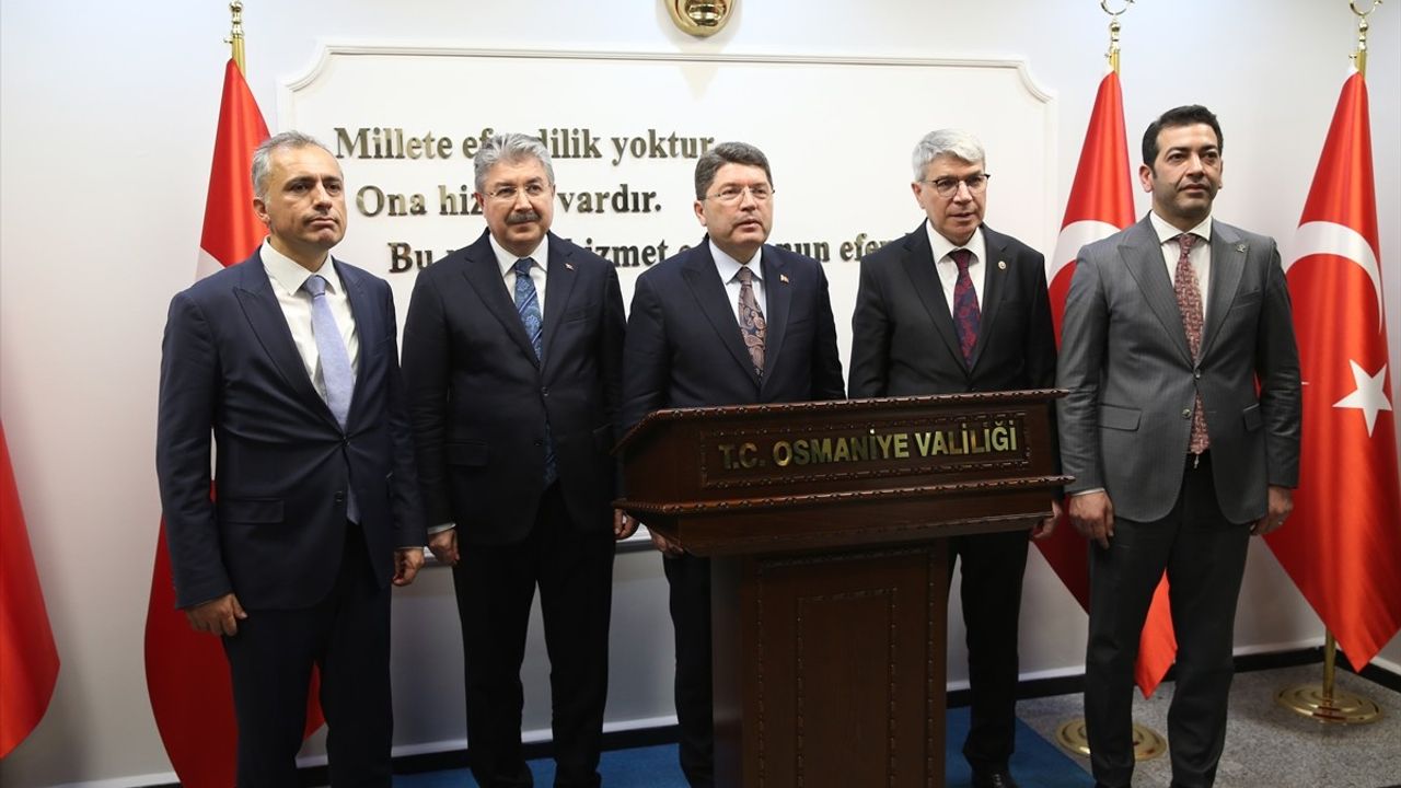 Adalet Bakanı Tunç'tan Terörsüz Türkiye Vurgusu