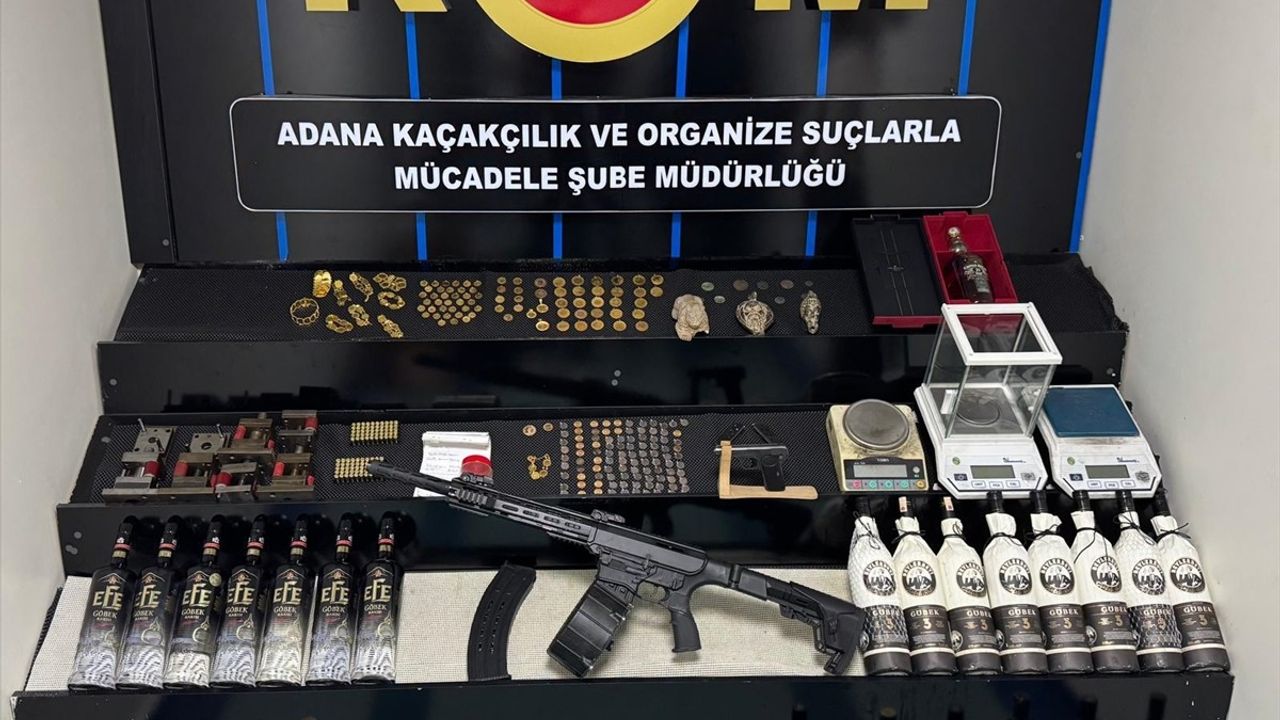 Adana'da Sahte Altın Operasyonu: 4 Tutuklama