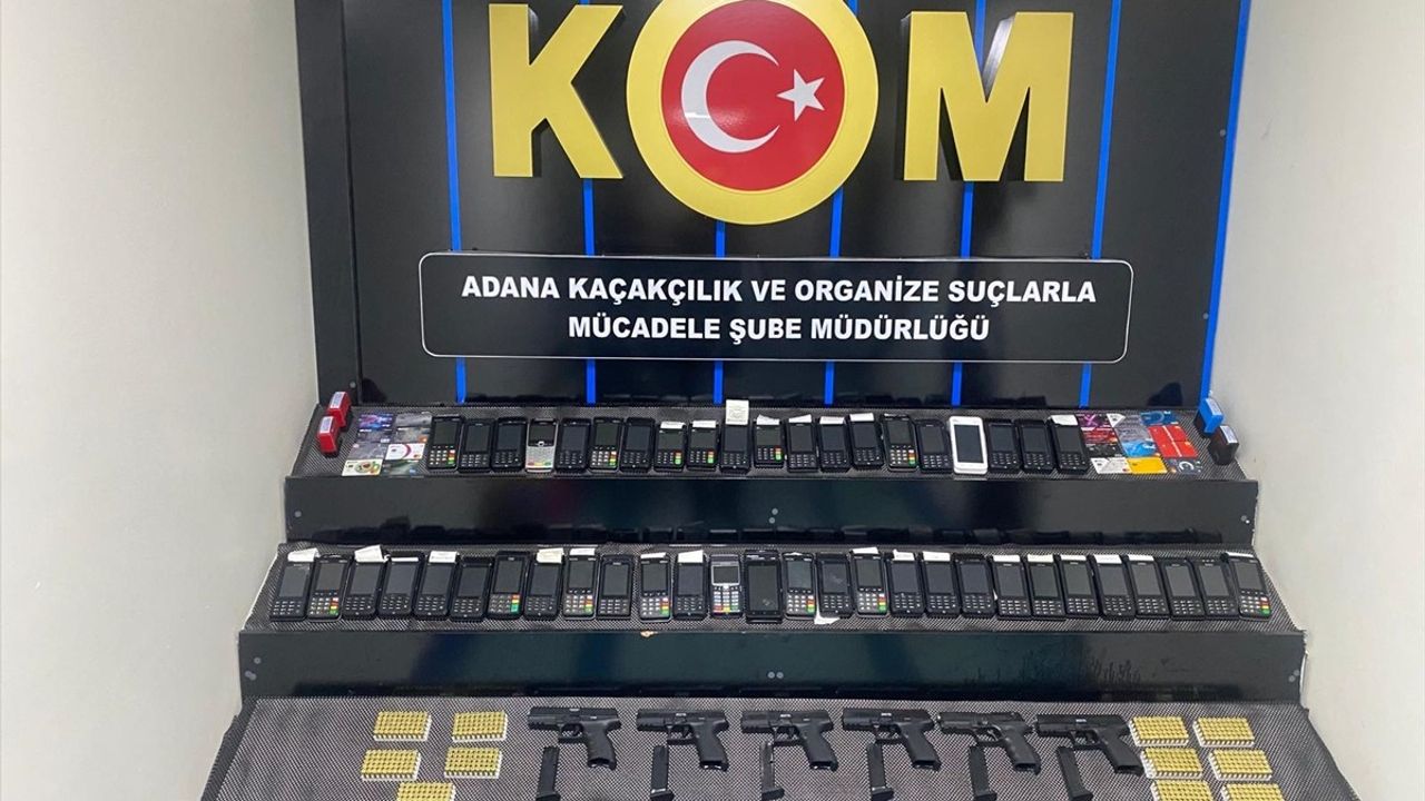 Adana'da Tefecilik ve Yasa Dışı Silah Ticareti Operasyonu