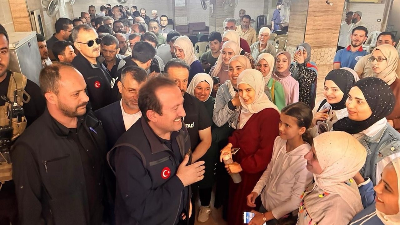 AFAD Başkanı Ali Hamza Pehlivan'ın Lazkiye Ziyareti
