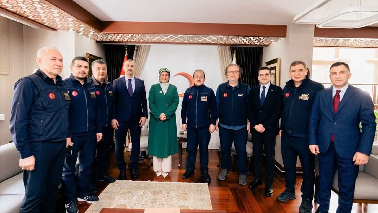 AFAD ve Türk Kızılay İşbirliği Üzerine Görüşme Gerçekleştirildi
