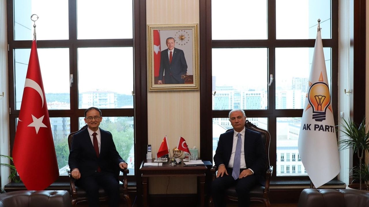 AK Parti Genel Başkanvekili Efkan Ala'nın Çin Büyükelçisi ile Görüşmesi