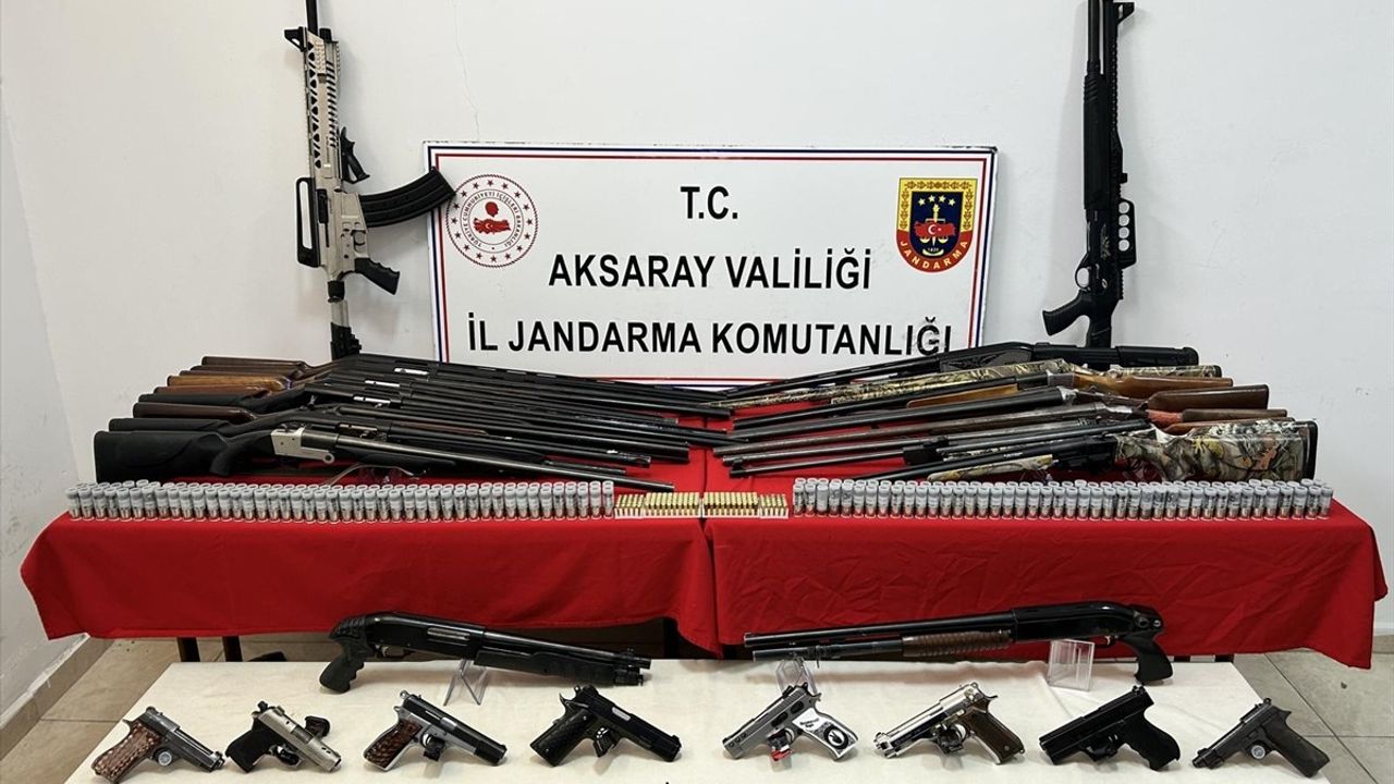 Aksaray'da Silahla Havaya Ateş Eden 19 Şüpheliye Ceza