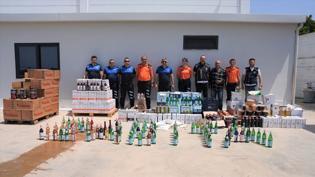 Alanya'da Sahte Etiket Skandalı: Toptan Gıda Deposu Mühürlendi