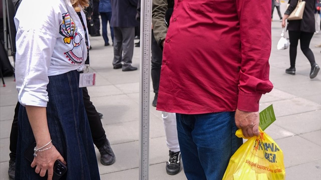 Ankara'da 'İdeal Kilonu Öğren, Sağlıklı Yaşa' Kampanyası Başladı