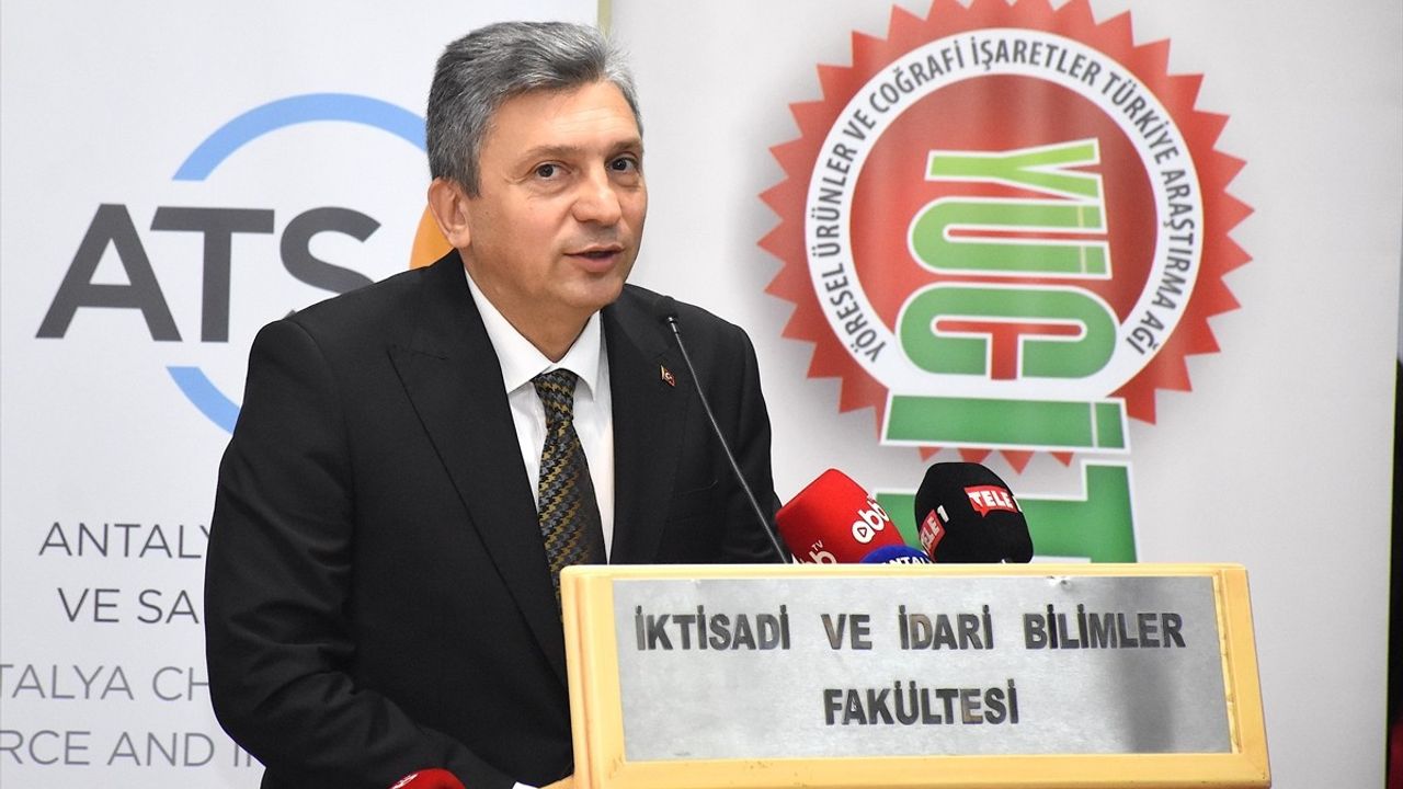 Antalya Coğrafi İşaretler Zirvesi Gerçekleştirildi