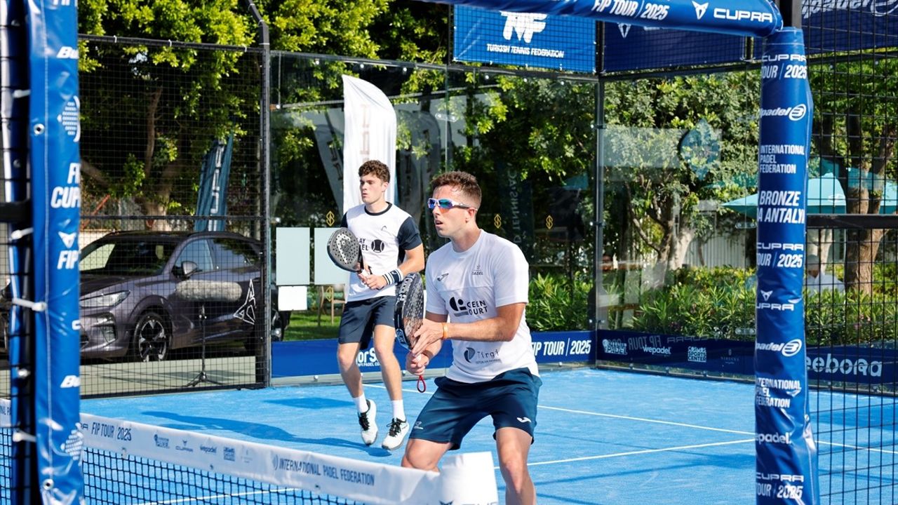 Antalya'da Uluslararası Padel Turnuvası Başarıyla Gerçekleşti
