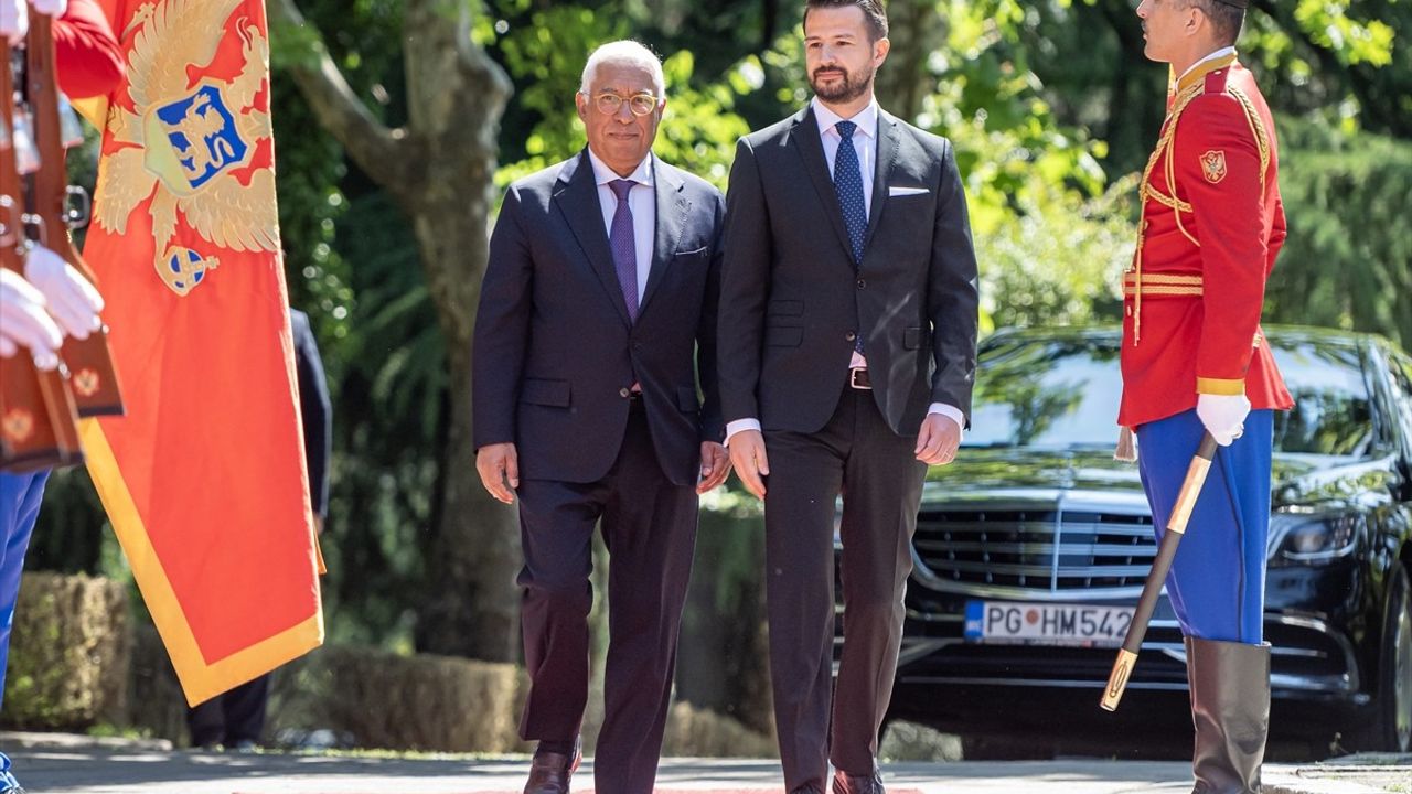 Antonio Costa, Karadağ'ın AB Üyelik Sürecini Övdü